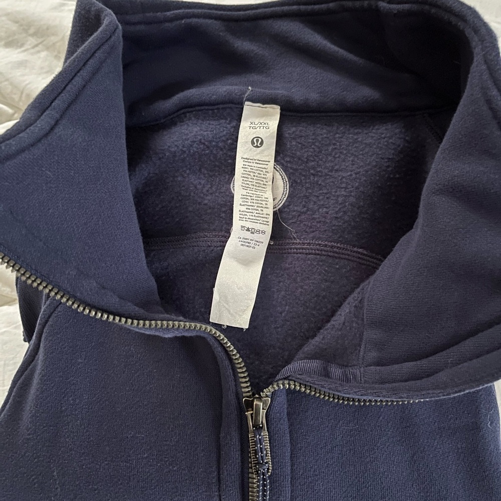 Lululemon Athletica Navy Blue Hoodie